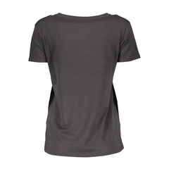 Scervino Street Black Cotton Tops & T-Shirt - XS - T-Shirts