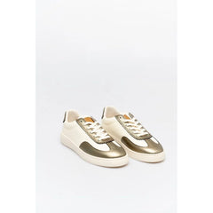 Scotch & Soda Bronze Leather Low Top Sneakers