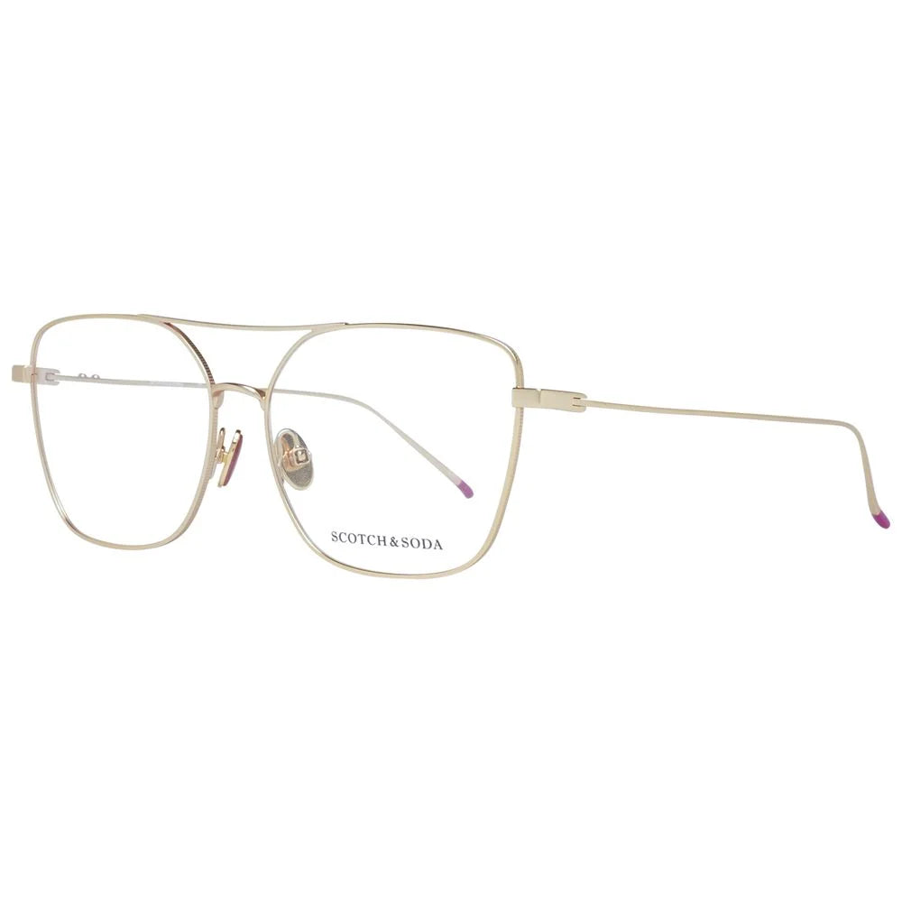 Scotch & Soda Gold Women Glasses Frame - Eyeglasses