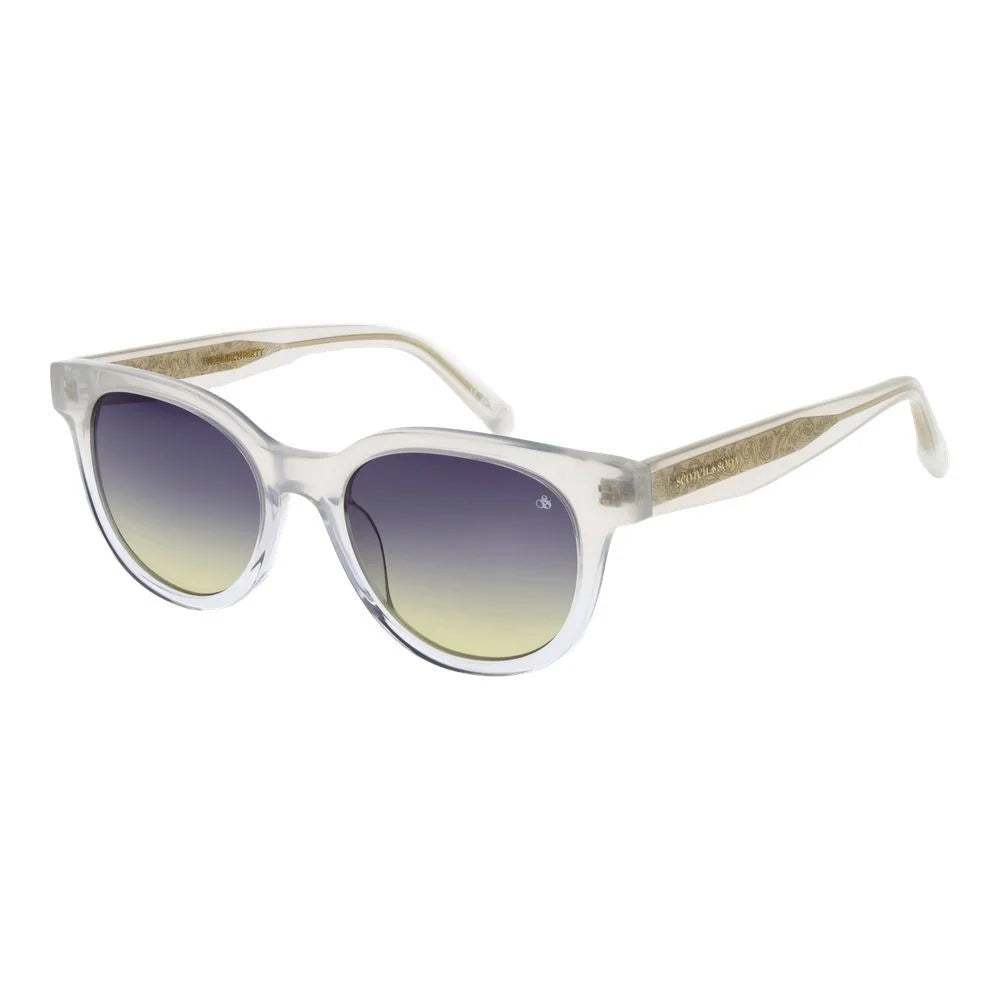 Scotch & Soda Gray Acetate Sunglass - Sunglasses