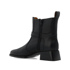 See By Chloé Black Calfskin Ankle Boots - EU37/US7