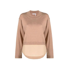 See By Chloé Brown Cotton Sweatshirt - S