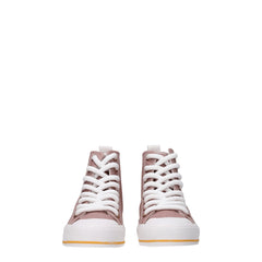See By Chloé Pink Fabric High Tops - Sneakers