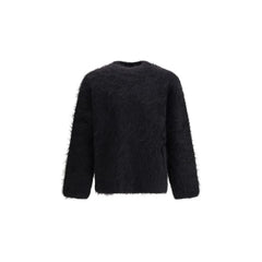SÉFR Black Alpaca Vicugna Pacos Sweatshirt - L