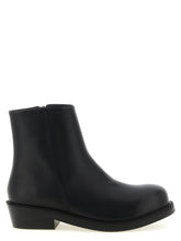 SÉFR Black Calfskin Ankle Boots