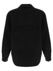 SÉFR Black Wool Blouse