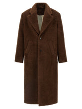 SÉFR Brown Wool Coat - L
