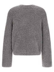 SÉFR Gray Fabric Cardigan