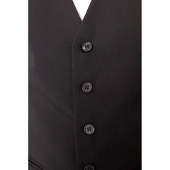 Selected Black Polyester Waistcoat - IT46 | S