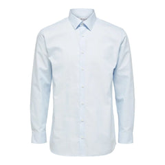 Selected Blue Cotton Dress Shirt