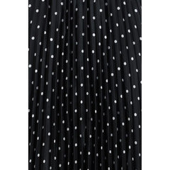 Self-Portrait Black Polyester Casual Dress