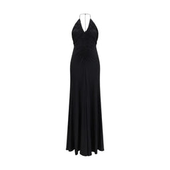 Self-Portrait Black Viscose Cocktail Dress