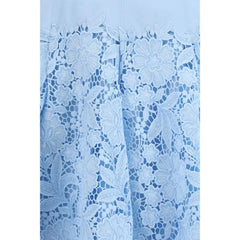 Self-Portrait Blue Polyester Casual Dress - 8