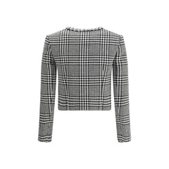 Self-Portrait Check Blazer - 8