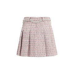 Self-Portrait Crystal Belted Miniskirt - Skirts