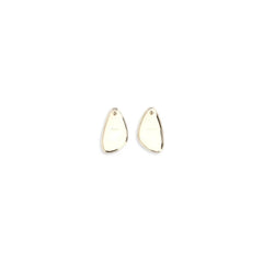 Self-Portrait Gold Brass Earrings - One Size