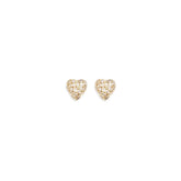 Self-Portrait Gold Brass Earrings - One Size