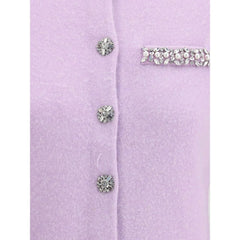 Self-Portrait Jeweled Cardigan - XS - Cardigans