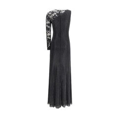 Self-Portrait Lace and rhinestone long Dress - 8 - Dresses