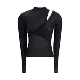 Self-Portrait Long sleeve knit Top - Sweaters