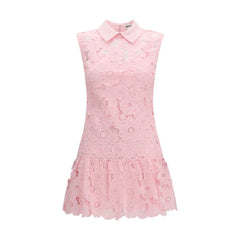 Self-Portrait Multicolor Polyester Casual Dress