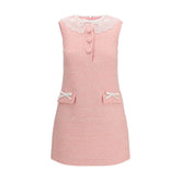 Self-Portrait Multicolor Polyester Casual Dress