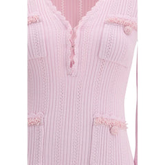 Self-Portrait Multicolor Viscose Casual Dress - S