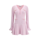 Self-Portrait Multicolor Viscose Casual Dress - S