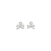 Self-Portrait Silver Brass Earrings - One Size