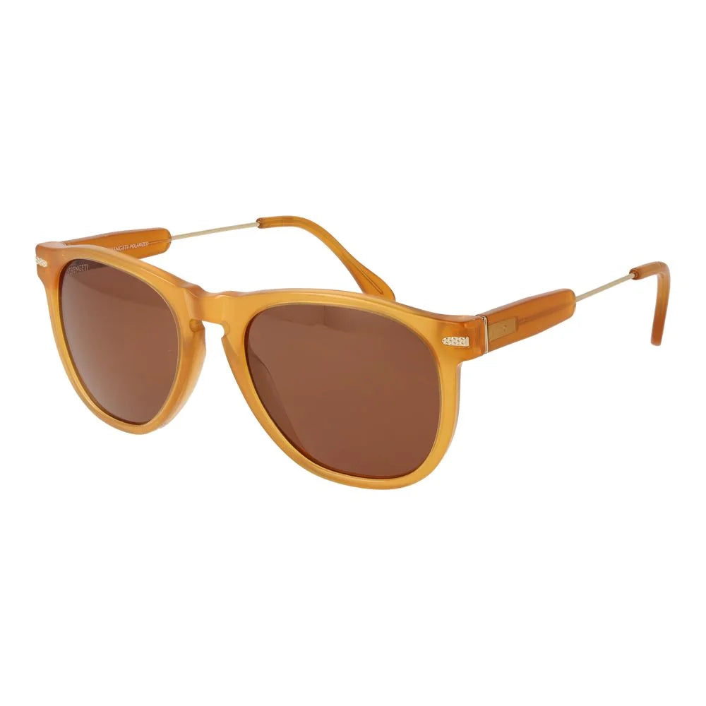 Serengeti Orange Men Sunglass - Sunglasses