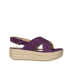 Sergio Rossi Multicolor Calfskin Espadrilles - EU37/US7