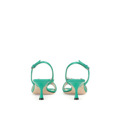 Sergio Rossi SR Twenty 060 Satin Sandals - EU35.5/US5.5 - Sandals