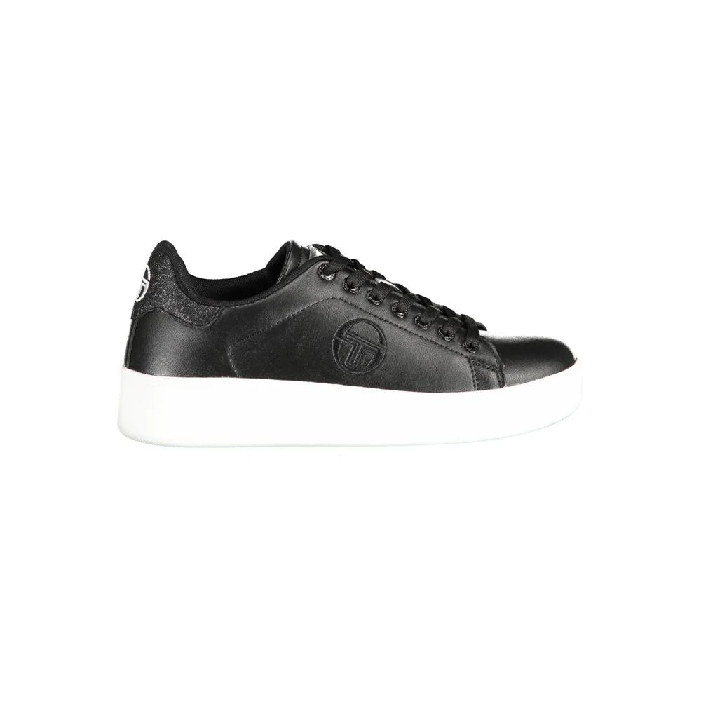 Sergio Tacchini Black Polyester Sneaker - EU38/US8 - Sneakers
