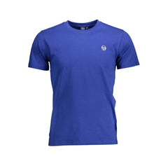 Sergio Tacchini Blue Cotton T-Shirt - XXL - T-Shirts