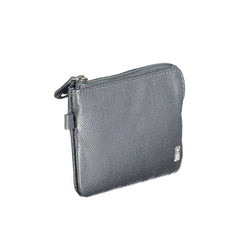 Sergio Tacchini Blue Leather Wallet - Wallets