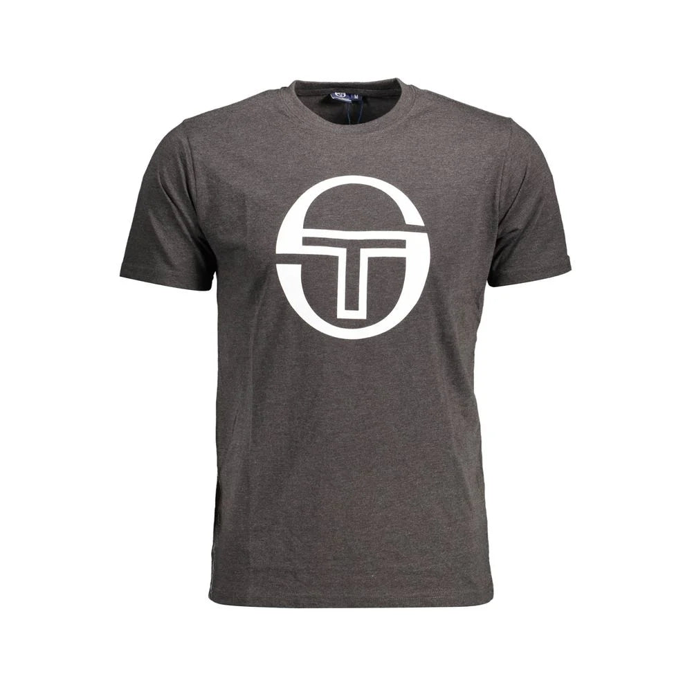 Sergio Tacchini Brown Cotton Men T-Shirt - T-Shirts