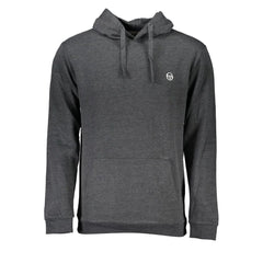Sergio Tacchini Gray Cotton Men Sweater - Hoodies