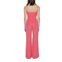 Silence Orange Polyester Jumpsuit - XL