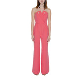 Silence Orange Polyester Jumpsuit - XL
