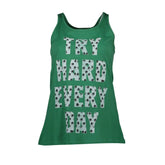 Silvian Heach Green Cotton Tank Top - XS - Tank Tops