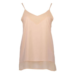 Silvian Heach Pink Polyester Women Tank Top - 2XS - Tank Tops
