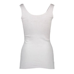 Silvian Heach White Cotton Women’s Tank Top - Tank Tops