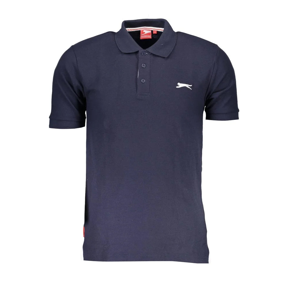 Slazenger Blue Cotton Polo Shirt - XS - Polos