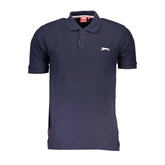 Slazenger Blue Cotton Polo Shirt - XS - Polos