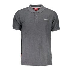 Slazenger Gray Cotton Polo Shirt - XS - Polos