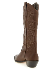 Sonora Brown Calfskin Chelsea Boots