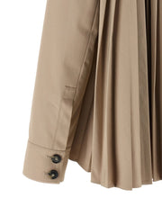 Sportmax Beige Polyester Coat
