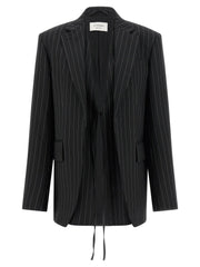 Sportmax Black Wool Blazer
