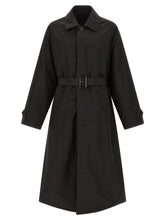 SSSTEIN Black Polyester Coat - S
