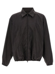 SSSTEIN Brown Silk Shell Jacket - M